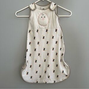 Nested Bean Zen Classic Sack Puffin Party Size 0-6 Months Wearable Blanket